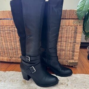 Women's Black Knee-High Boots